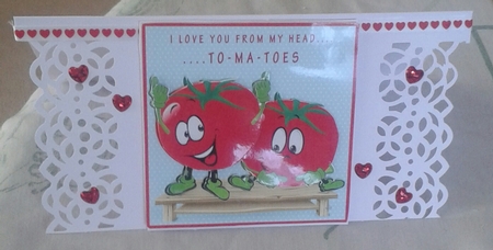 I Love you from my Head  To-Ma-Toes by Jane Appleton-Lowles