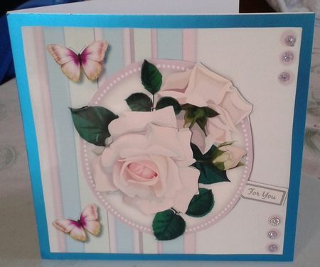 Water Coloured Roses 2 by Jane Appleton-Lowles