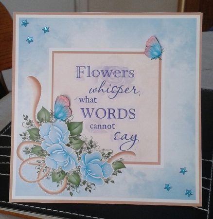 Bouquet & Bows Frames, Toppers or Inserts by Jane Appleton-Lowles
