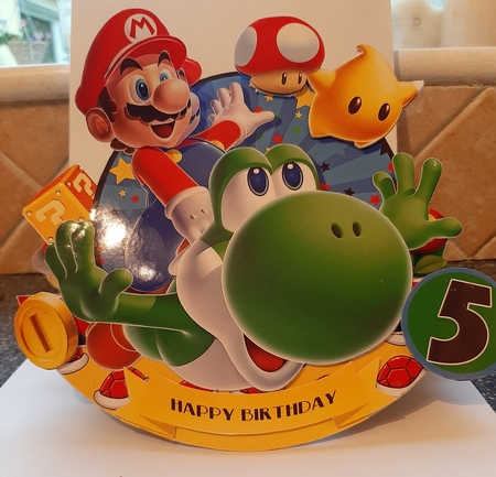 Rocker Fun Card Mario Kit  5 by Jane Craig