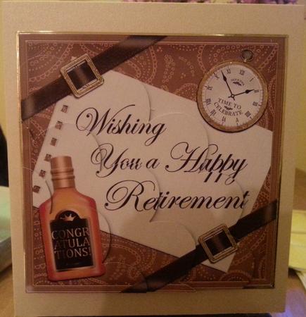 Retirement Shell Edged Corner Side Stacker by Jane Craig