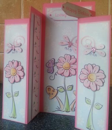 Daisy Splash Theatre Fold Panels by Jane Craig