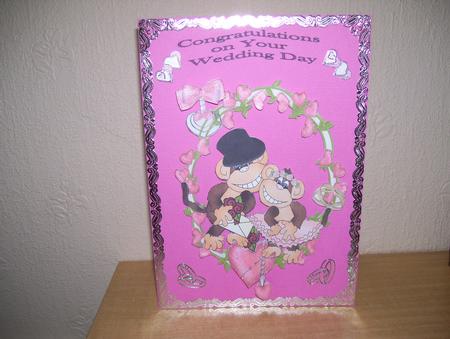Cute Monkey Wedding, A4 Topper Featured Gallery Photo