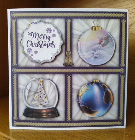 Christmas Treasures - Purple by Jane Halton