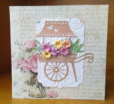 SHABBY CHIC A5 BACKGROUND KIT by Jane Halton