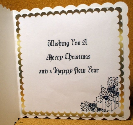 20 Christmas Inserts 5.5 Inches Square by Jane Halton