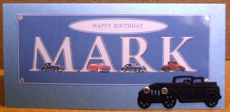 Large DL name card (Mark) by Jane Halton