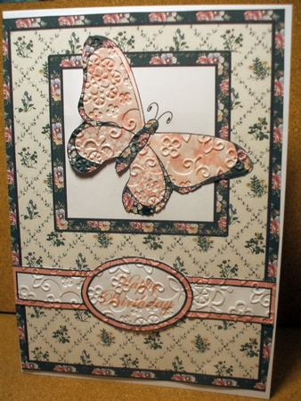 Butterfly front - Tapestry by Jane Halton