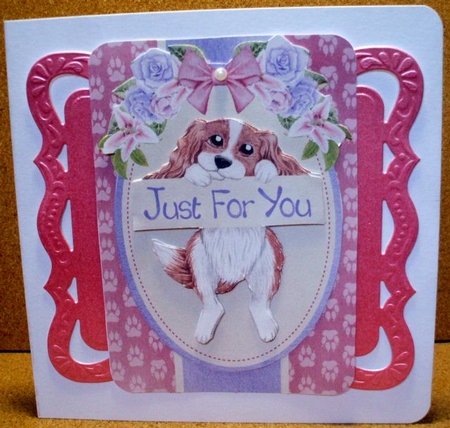 Brown and White Spaniel by Jane Halton