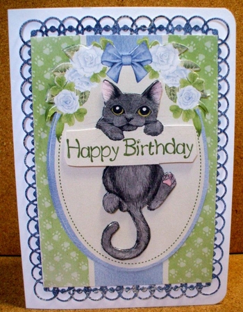 Black Kitten by Jane Halton