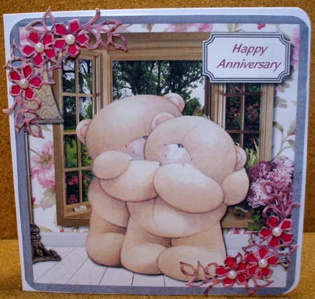 Forever friends multi occasion card front by Jane Halton