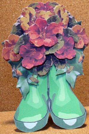 FVW Nasturtiums and Wellies by Jane Halton