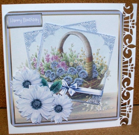 Basket of flowers by Jane Halton