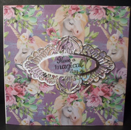 Magical Unicorn 8x8  Papers by Jane Halton