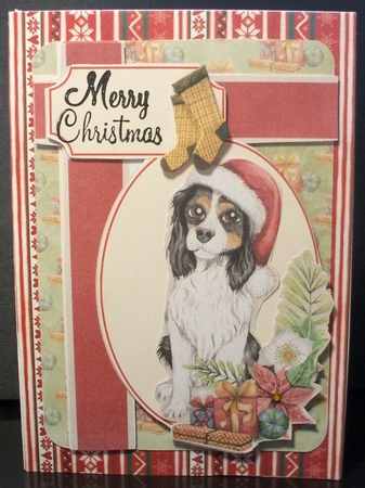 Festive Frolics Dog by Jane Halton
