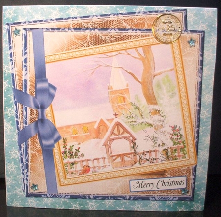 BLUE TWISTED CHRISTMAS MULTI SENTIMENTS 3 by Jane Halton