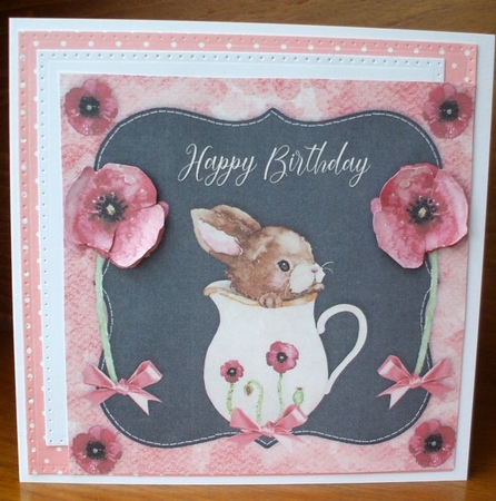 TeaCup Cutie Bunnie  by Jane Halton