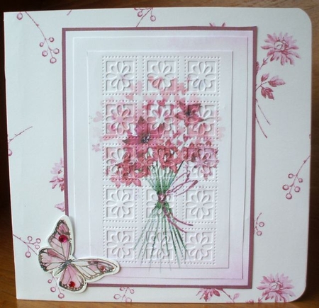 Bunch of flowers Multi sentiment Pyramid by Jane Halton