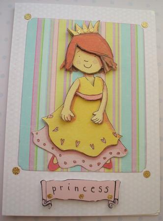 Princess Step by Step Decoupage Sheet by Jane Halton