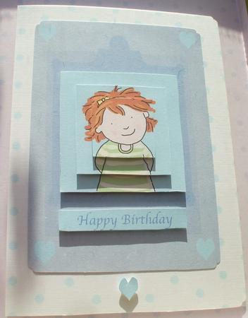 Birthday Girl - Pyramid Craft Sheet No.2 by Jane Halton