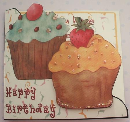 Cupcakes Quick Card by Jane Halton