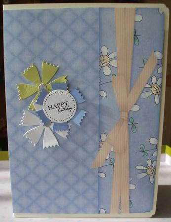 Bow Daisy Border Sheet by Jane Halton