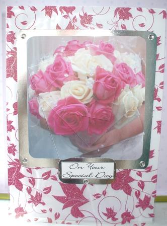 Wedding Bouquet Twisted Pyramid by Jane Halton