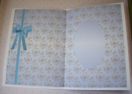Blue and Silver Insert by Jane Halton