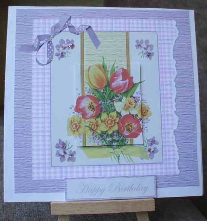 Vintage Spring Flowers by Jane Halton