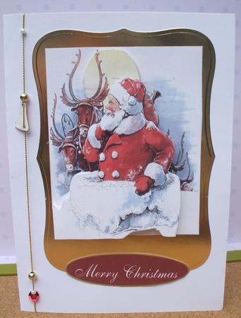 Santa Step by Step Merry Christmas, Christmas Cheer by Jane Halton