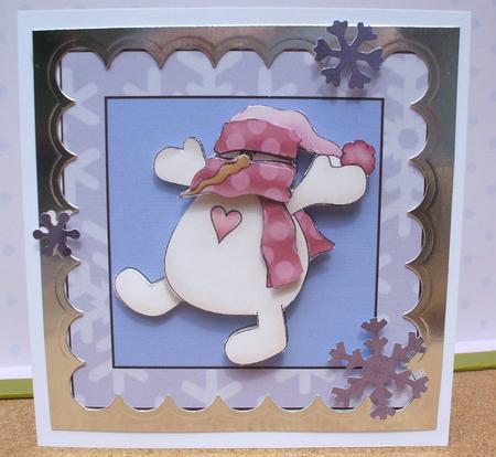 Penguin and Snowman Toppers Sheet by Jane Halton