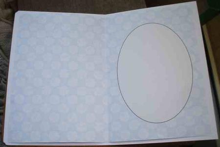 Blue Floral Butterfly Insert 1 by Jane Halton