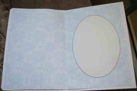 Blue Bold Floral Insert by Jane Halton