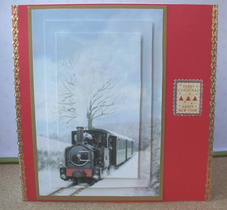 Snow Train Pyrimage by Jane Halton