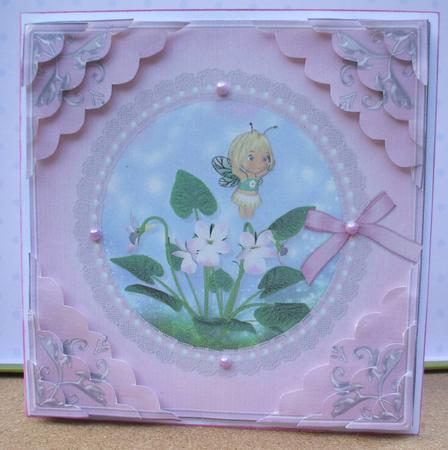 Flower Fairy Stacker Card by Jane Halton