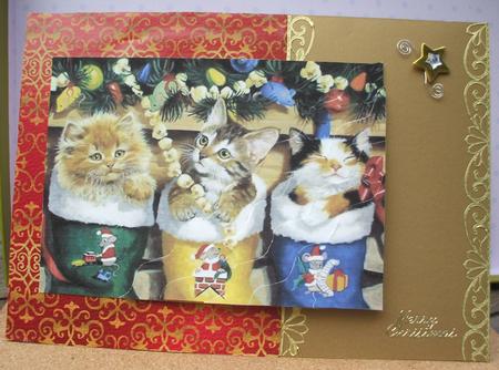Kitten Stockings Stacker by Jane Halton