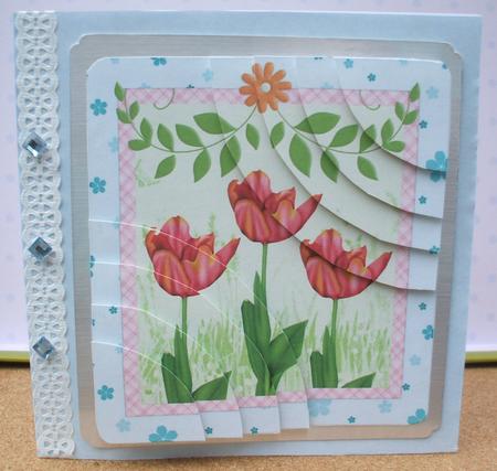 Three Tulips Duo Corner Stacker by Jane Halton
