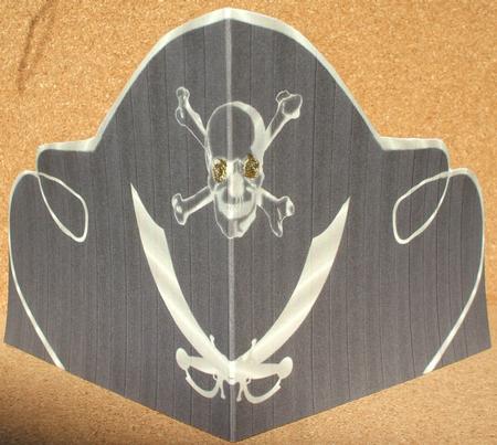 Pirate 1 Card/hat by Jane Halton