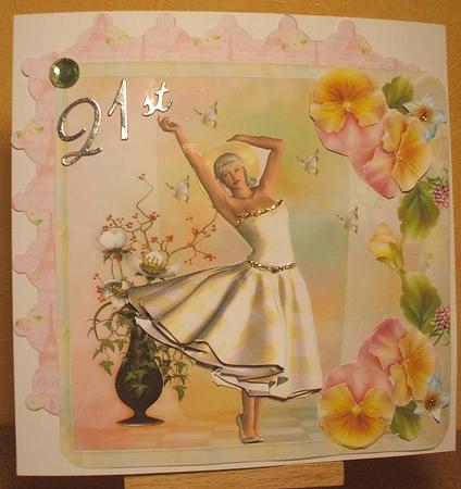 1950's Lemon Butterfly Lady Mini Kit by Jane Halton