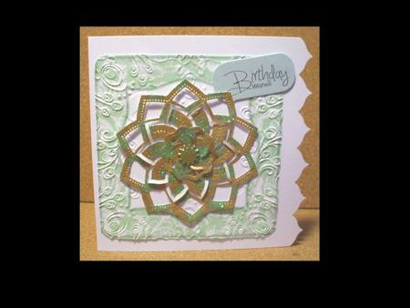 Vintage Rose 8x8 Blank Card Front - Bright Shade by Jane Halton
