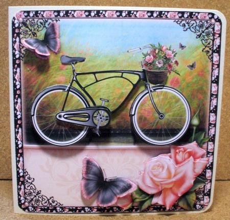 Black Vintage Bike by Jane Halton