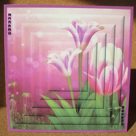 Pretty Tulip Easy Pyramid Sheet by Jane Halton