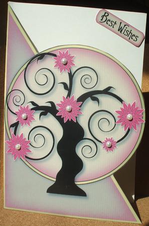 Oriental Tree Cut and Fold by Jane Halton