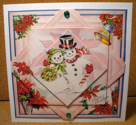 Snow Couple Christmas 5 Sheet Mini Kit by Jane Halton