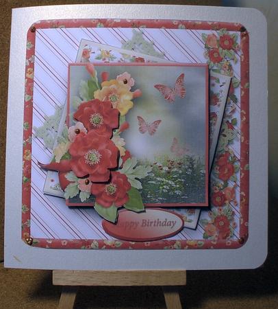 Poppy Meadow Layered Card Mini Kit by Jane Halton
