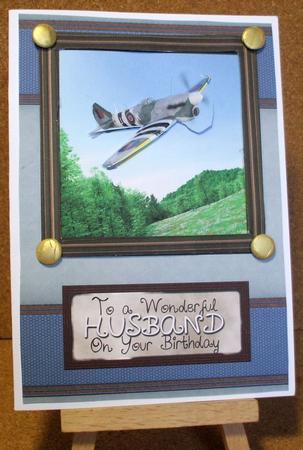 Tempest Over Field A5 Card for Husband Featured Gallery Photo