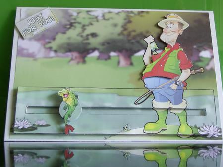 Fishing Dude Slider. by Jane Hamilton