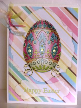 Decorated Egg by Jane Hamilton