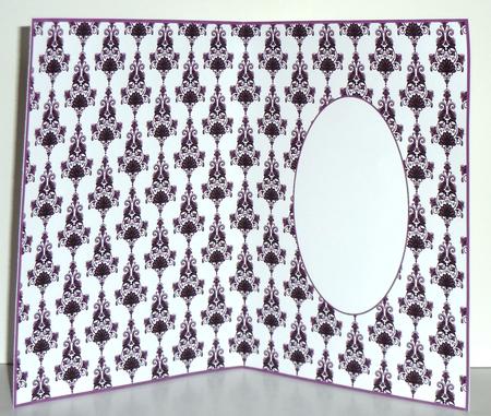 Pink Cardmaking Insert by Jane Hamilton