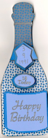 Boys 18th Bottle by Jane Mcmanus